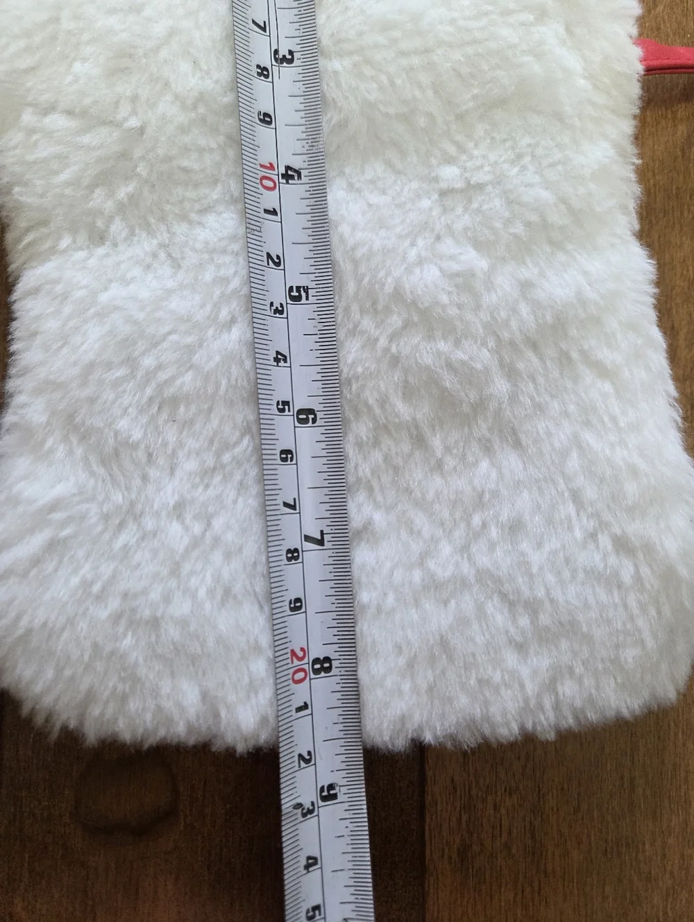 Cute White Plush Cat Crossbody Bag with Red Accents